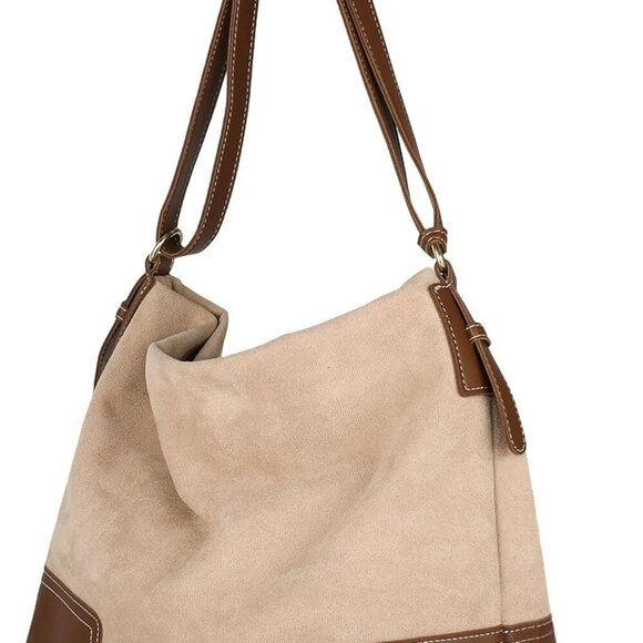Women's Large Capacity Tote Bag - Durable Multi-Pocket, Lightweight for Work/Sho - Picture 1 of 6